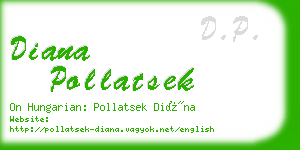 diana pollatsek business card